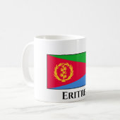 Flagge Eritrea Kaffeetasse (Vorderseite Links)