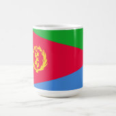 Flagge Eritrea Kaffeetasse (Mittel)