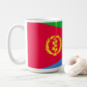 Flagge Eritrea Kaffeetasse