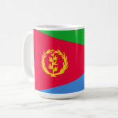 Flagge Eritrea Kaffeetasse (Vorderseite Links)