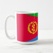 Flagge Eritrea Kaffeetasse (Links)