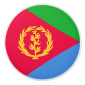 Flagge Eritrea Keramikknauf (Vorderseite)