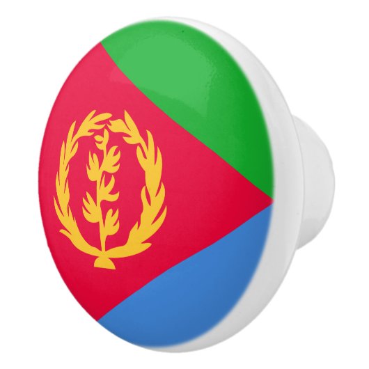 Flagge Eritrea Keramikknauf (Rechts)