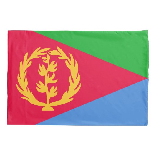 Flagge Eritrea Kissenbezug (Rückseite)