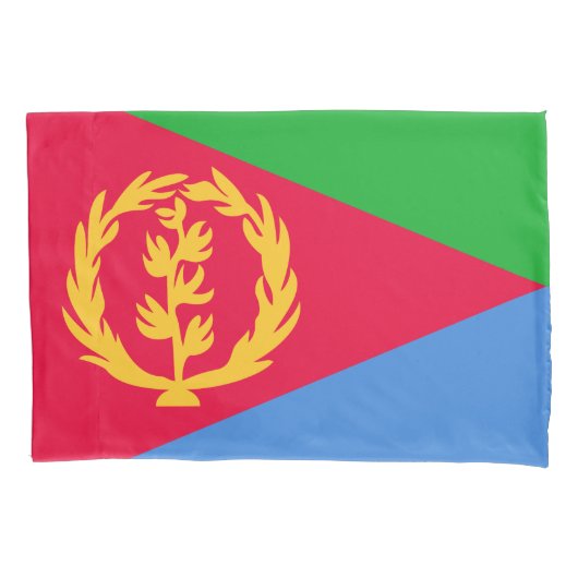 Flagge Eritrea Kissenbezug (Vorderseite)