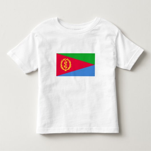 Flagge Eritrea Kleinkind T-shirt (Vorderseite)