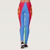 Flagge Eritrea Leggings (Rückseite)