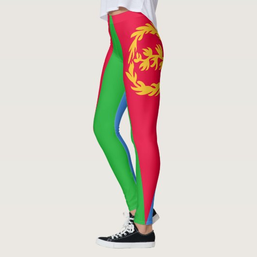 Flagge Eritrea Leggings (Links)