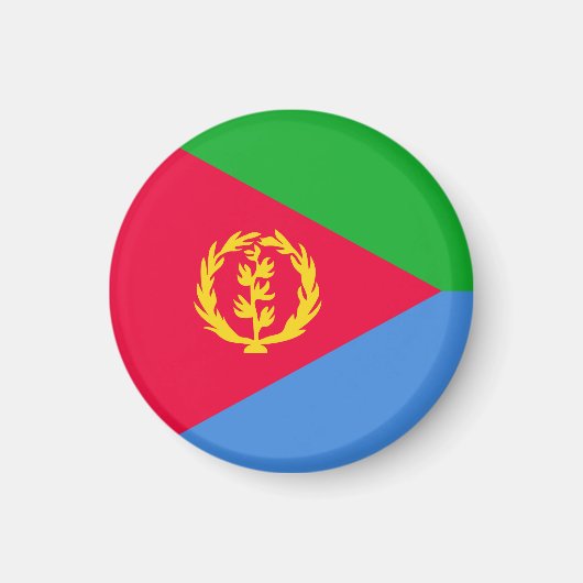 Flagge Eritrea Magnet (Vorne)