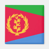 Flagge Eritrea Magnet (Vorne)