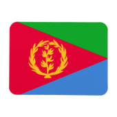 Flagge Eritrea Magnet (Horizontal)