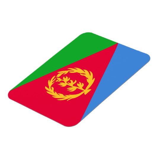 Flagge Eritrea Magnet (Linke Seite)
