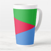 Flagge Eritrea Milchtasse (Rechte Ecke)