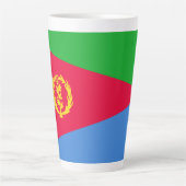 Flagge Eritrea Milchtasse (Vorderseite)