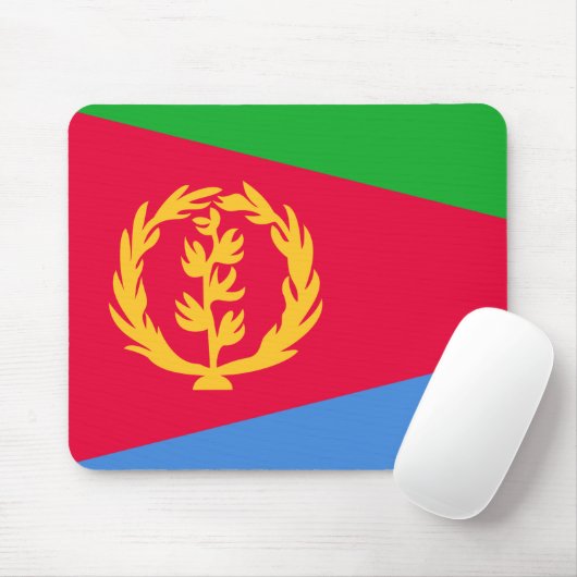 Flagge Eritrea Mousepad (Mit Mouse)