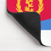 Flagge Eritrea Mousepad (Ecke)