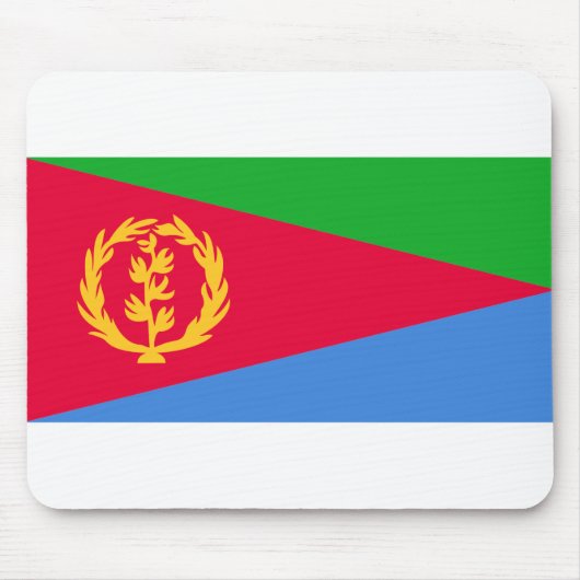 Flagge Eritrea Mousepad (Vorne)