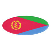 Flagge Eritrea Namenschild (Vorderseite)