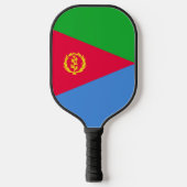 Flagge Eritrea Pickleball Schläger (Vorderseite)