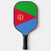 Flagge Eritrea Pickleball Schläger (Rückseite)