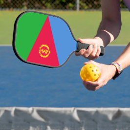 Flagge Eritrea Pickleball Schläger