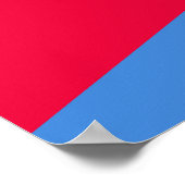 Flagge Eritrea Poster (Ecke)