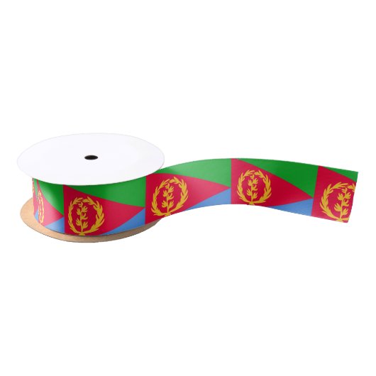 Flagge Eritrea Satinband (Spule)