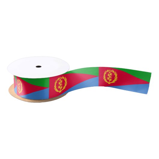 Flagge Eritrea Satinband (Spule)