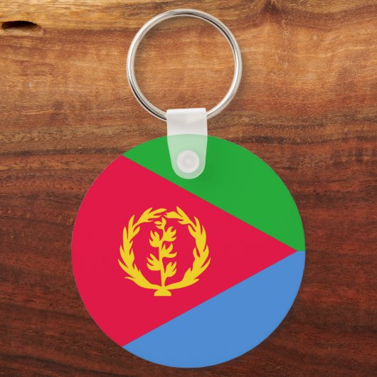 Flagge Eritrea Schlüsselanhänger (Vorderseite)
