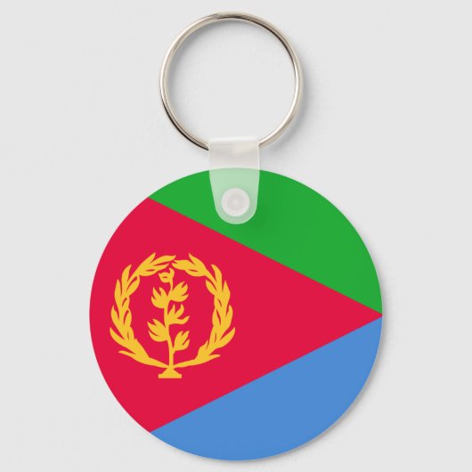 Flagge Eritrea Schlüsselanhänger (Vorderseite)