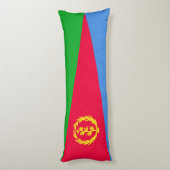 Flagge Eritrea Seitenschläferkissen (Rückseite (Vertikal))