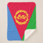 Flagge Eritrea Sherpadecke (Vorderseite)