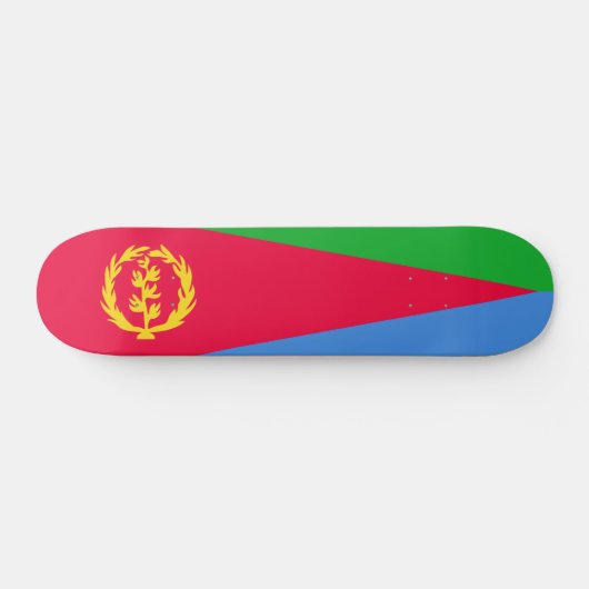 Flagge Eritrea Skateboard (Horizontal)