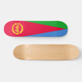 Flagge Eritrea Skateboard (Horizontal)