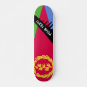 Flagge Eritrea Skateboard (Vorne)