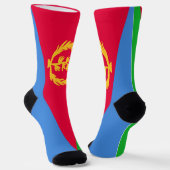 Flagge Eritrea Socken (Gewinkelt)
