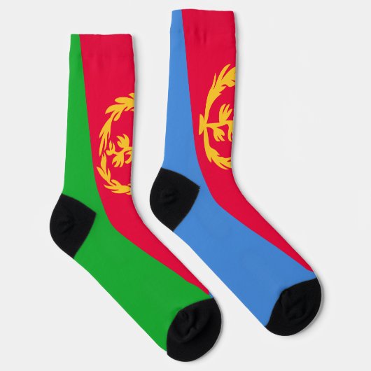 Flagge Eritrea Socken (Rechts)