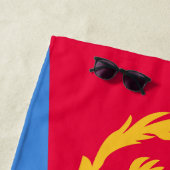 Flagge Eritrea Strandtuch (Beispiel)
