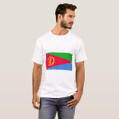 Flagge Eritrea T-Shirt (Vorne ganz)