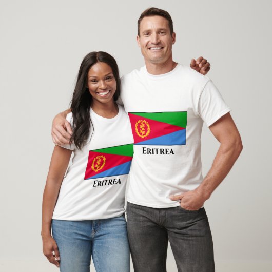 Flagge Eritrea T-Shirt (Unisex)