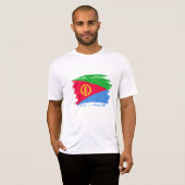Flagge Eritrea T-Shirt (Vorne ganz)