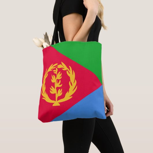 Flagge Eritrea Tasche (Von Nahem)