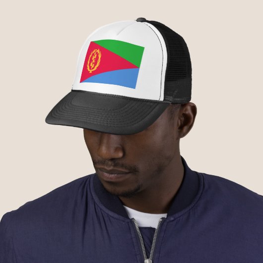 Flagge Eritrea Truckerkappe (Beispiel)