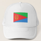 Flagge Eritrea Truckerkappe (Vorderseite)
