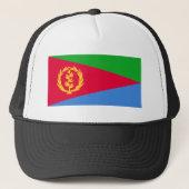 Flagge Eritrea Truckerkappe (Vorderseite)
