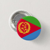 Flagge Eritreas Button (Vorne & Hinten)