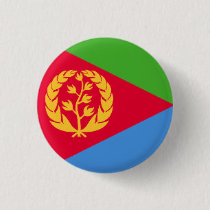 Flagge Eritreas Button