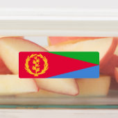 Flagge Eritreas Etiketten (Befestigt)