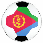 Flagge Eritreas Fußball (Vorderseite)