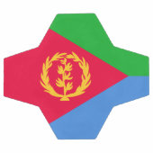 Flagge Eritreas Fußball (Flach)